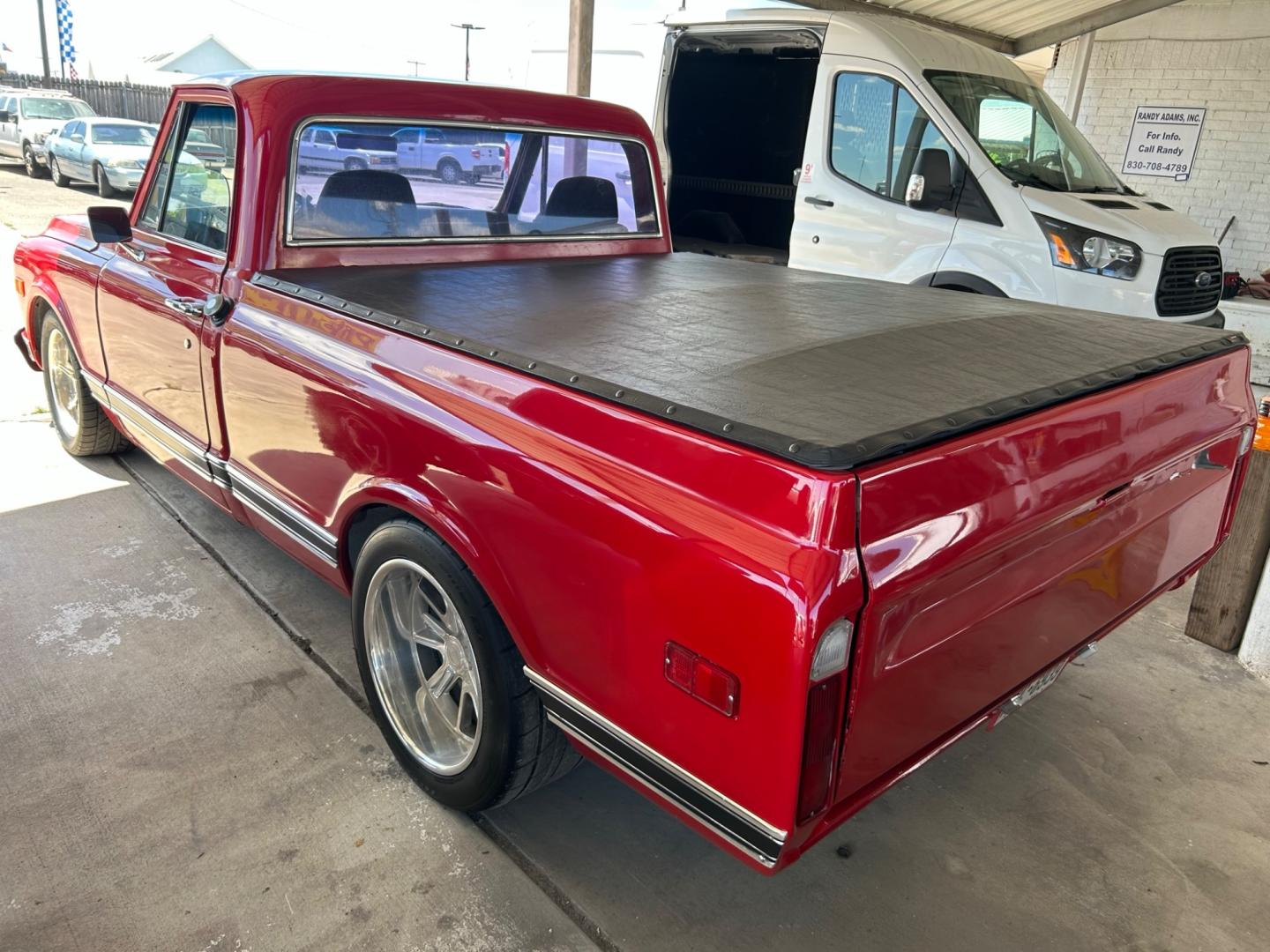 1972 Red Chevrolet C10 (CCE142A1201) , Automatic transmission, located at 1687 Business 35 S, New Braunfels, TX, 78130, (830) 625-7159, 29.655487, -98.051491 - 580 Horse Power - Photo#1